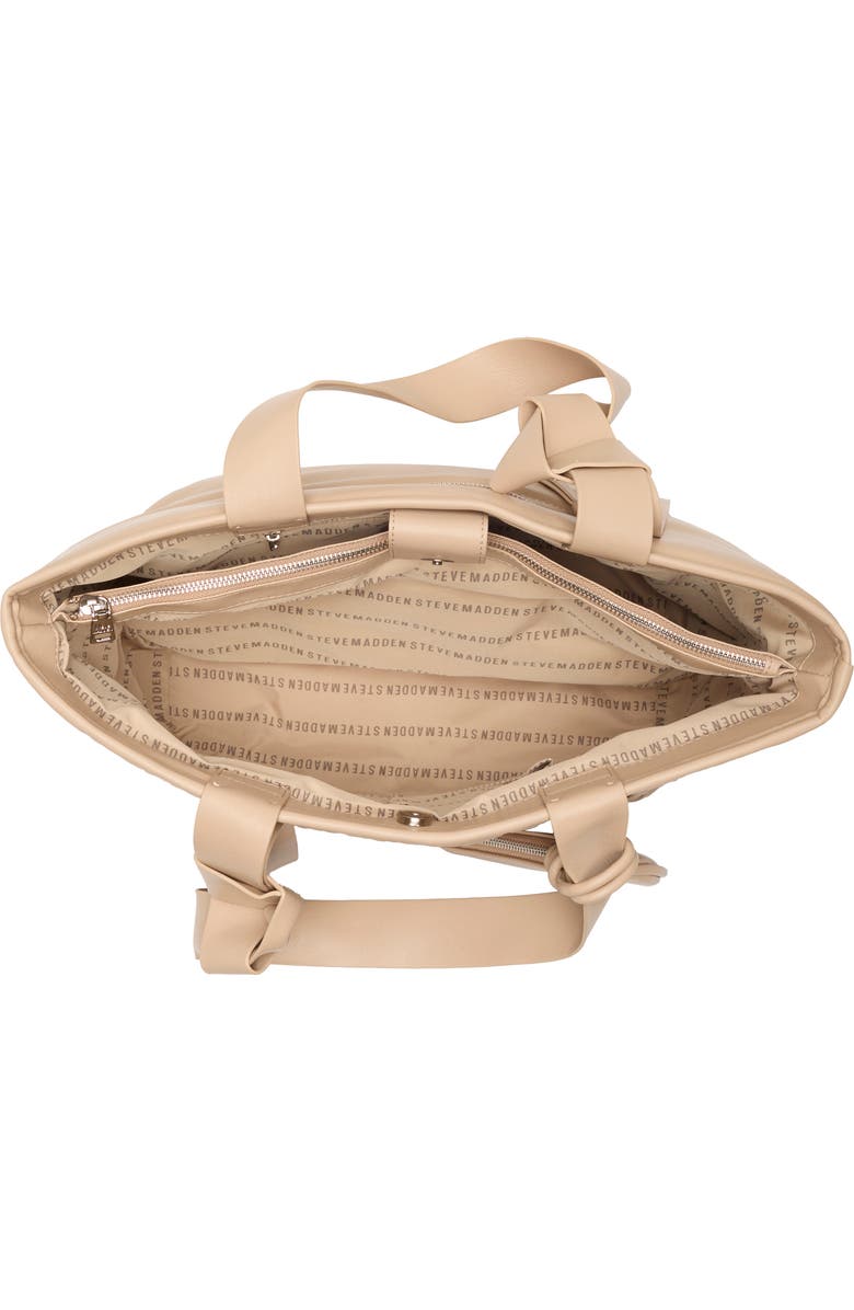 Steve Madden Bmiro Woven Tote Bag, Alternate, color, Stone