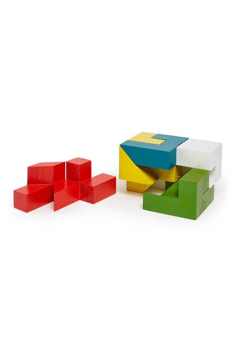 Design Store Ito 5-Piece Wood Puzzle, Alternate, color, MULTI