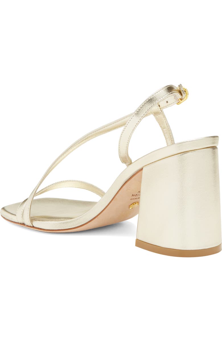 Stuart Weitzman Soiree 85 Block Sandal, Alternate, color,