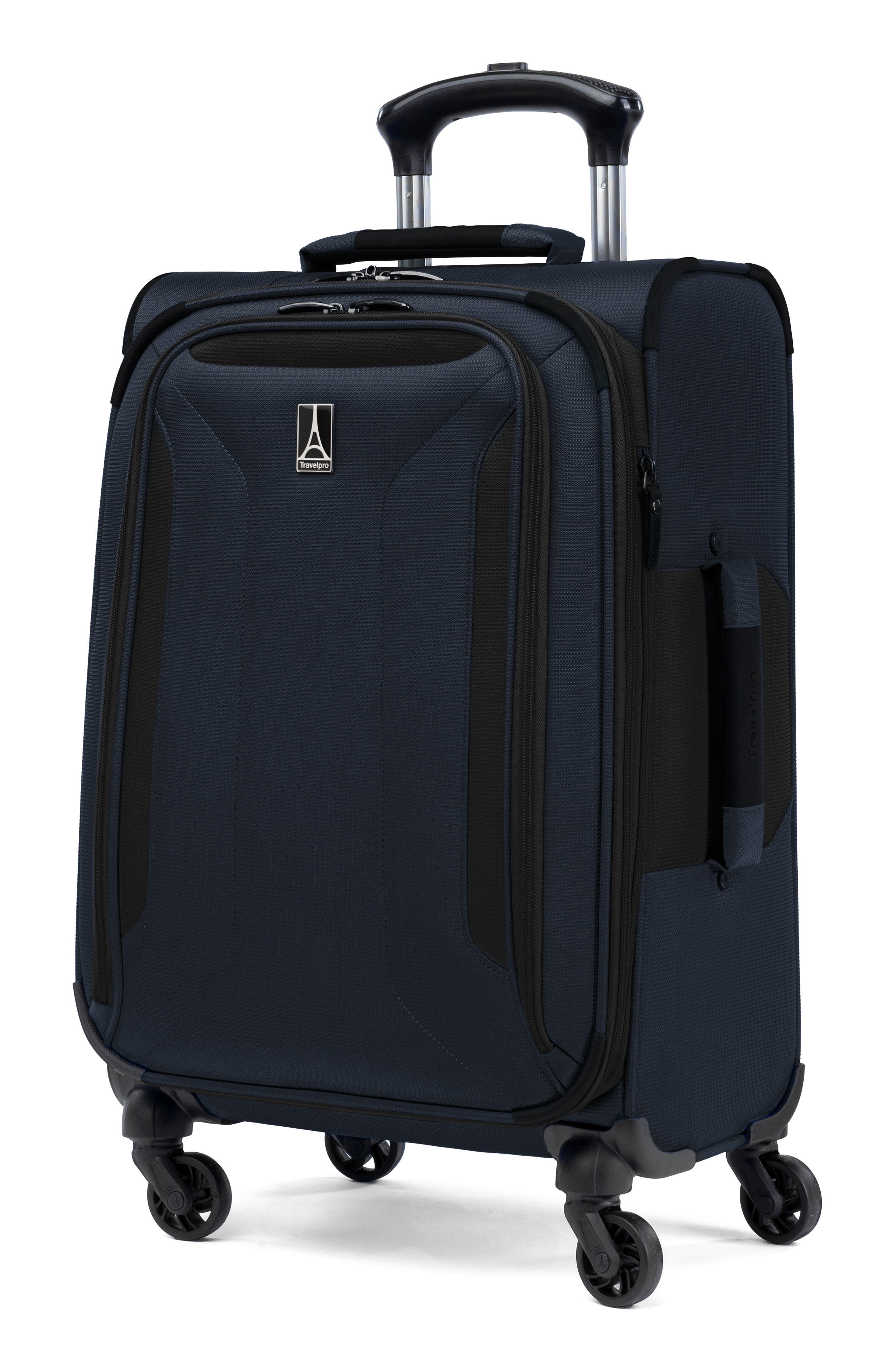 TRAVELPRO Pilot Air<sup>™</sup> 2 21-Inch Expandable Carry-On Spinner Luggage, Alternate, color, Navy/ Black