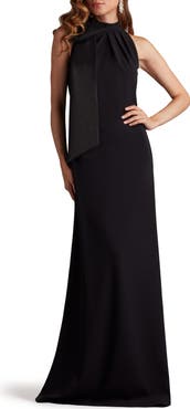 Tadashi Shoji Bow Neck Gown