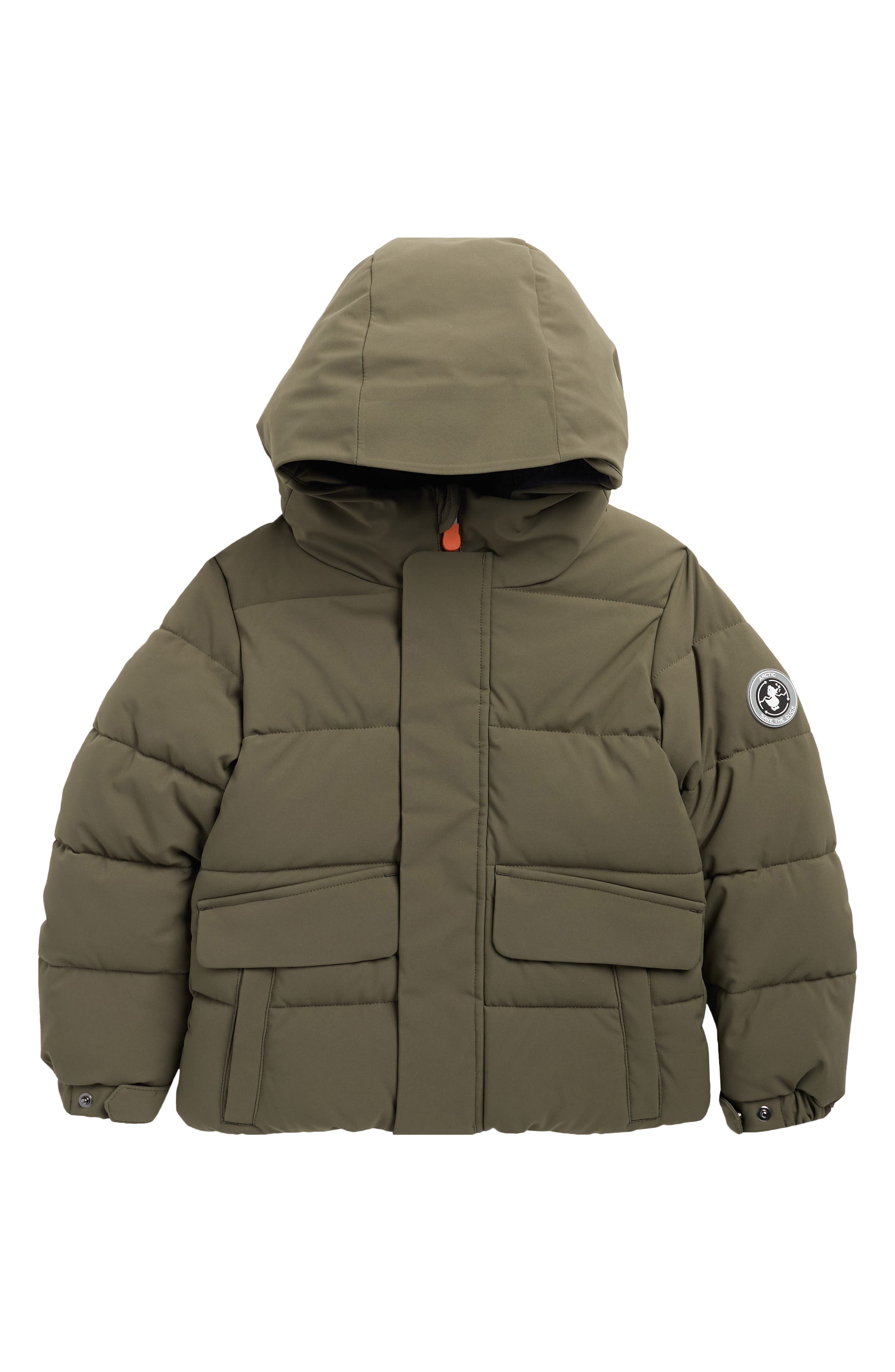 Save The Duck Kids' Klaus Hooded Puffer Jacket