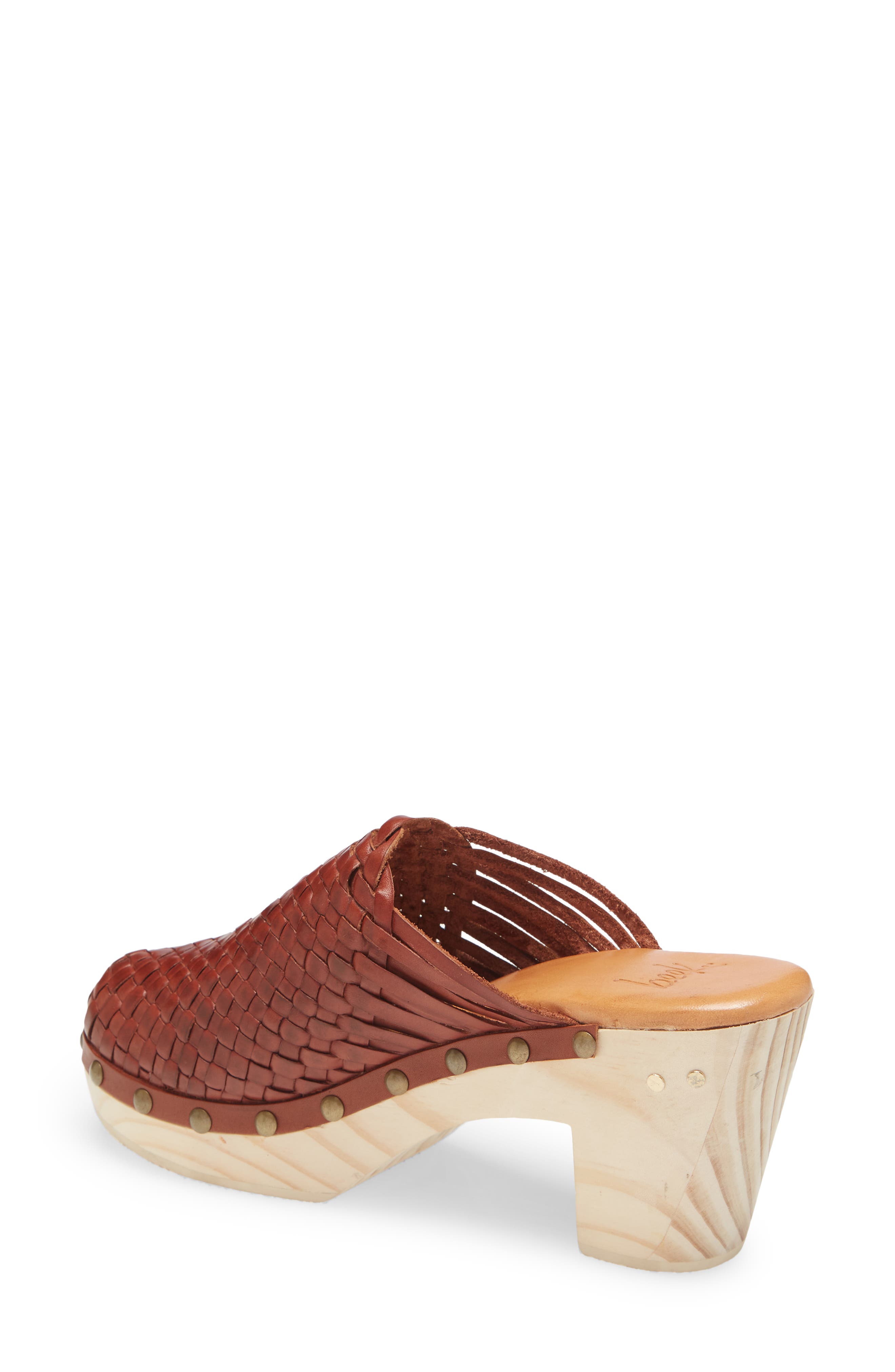 Beek Woodhen Platform Clog, Alternate, color, 