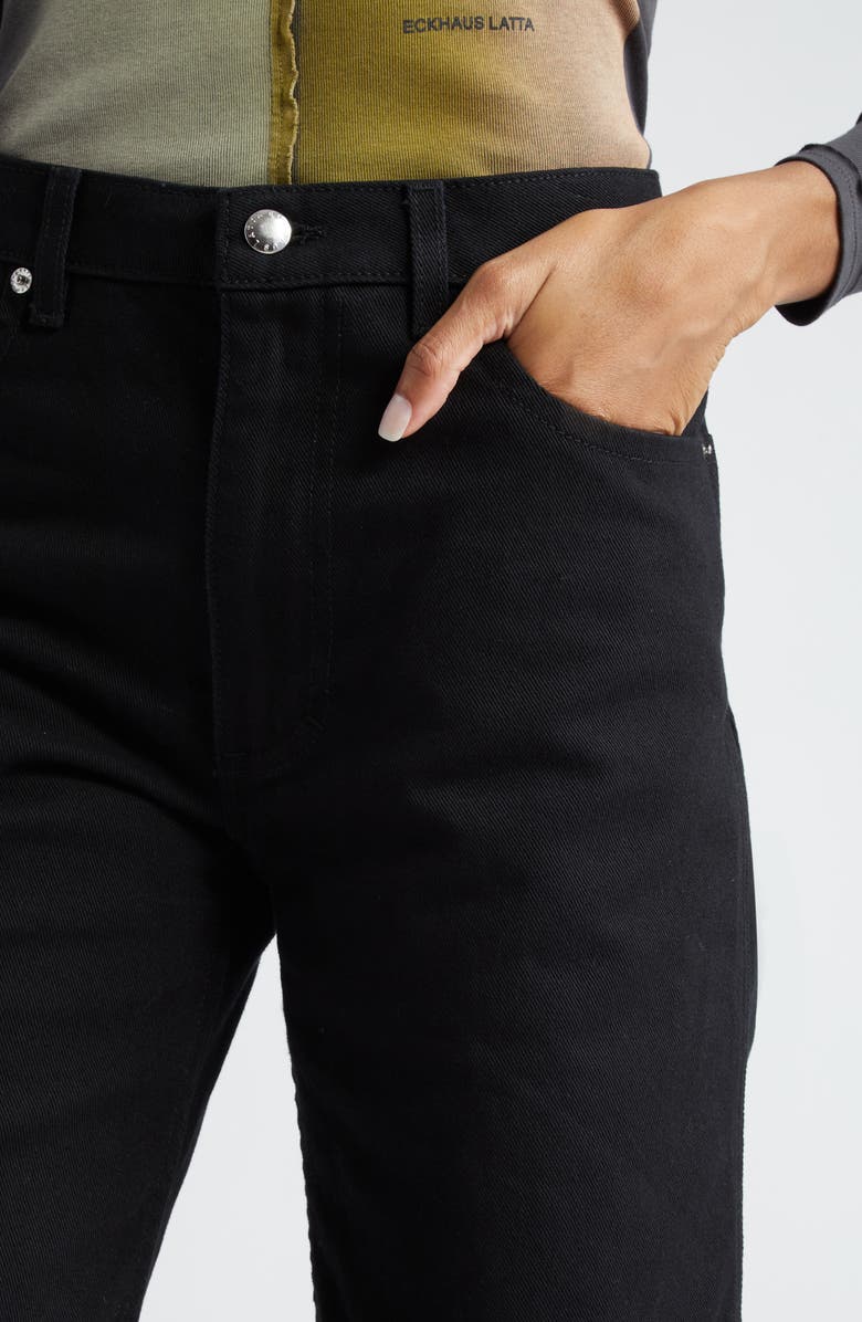 Eckhaus Latta Wide Leg Jeans, Alternate, color,