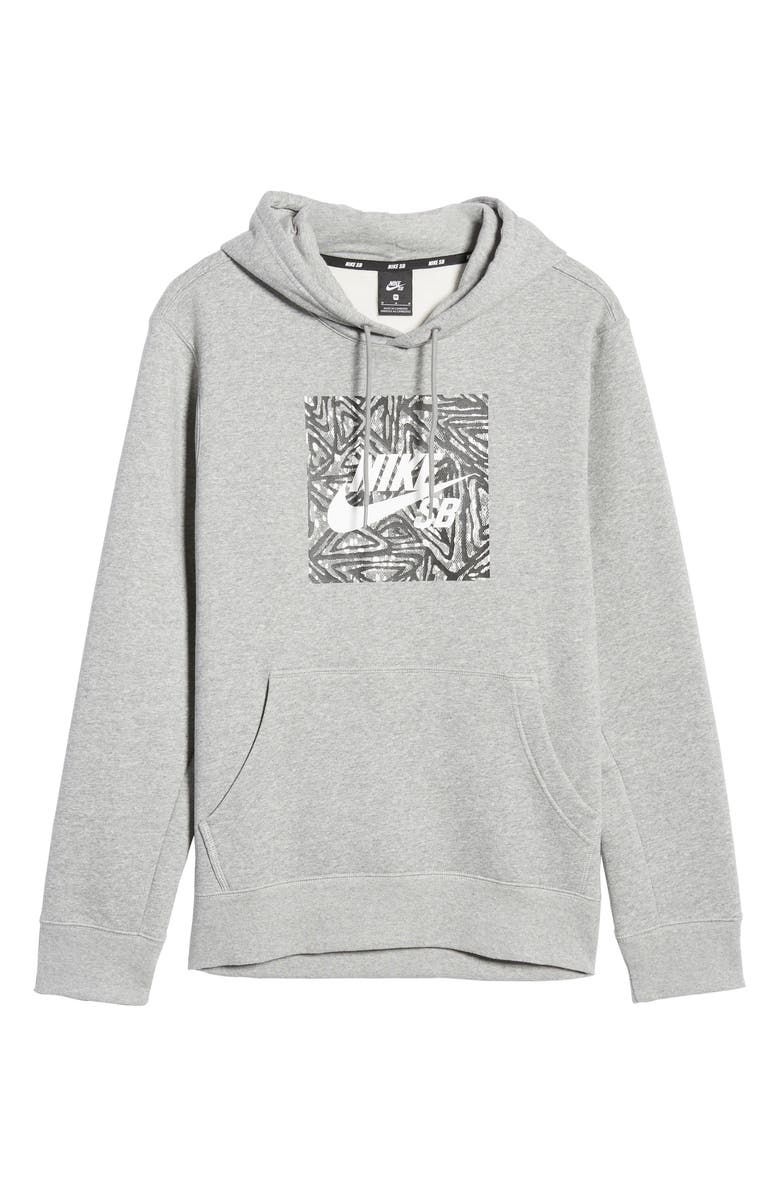 Nike SB Triangle Graphic Hoodie, Alternate, color, 