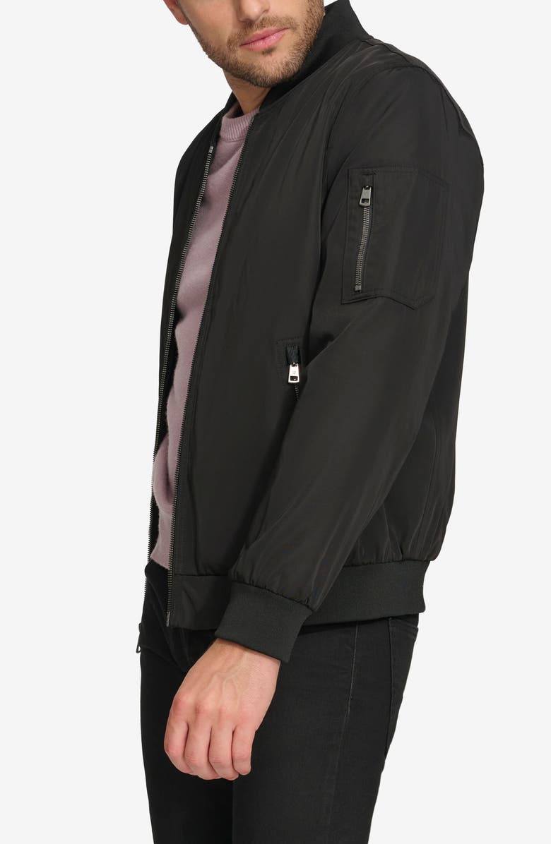 Calvin Klein Bomber Flight Jacket, Alternate, color, 
