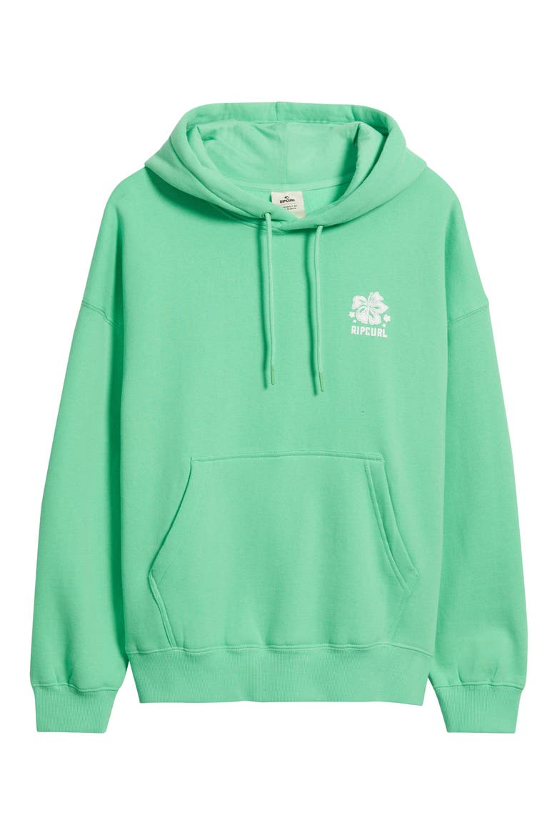 Surf Puff Heritage Hoodie Pullover, Alternate, color, GREEN