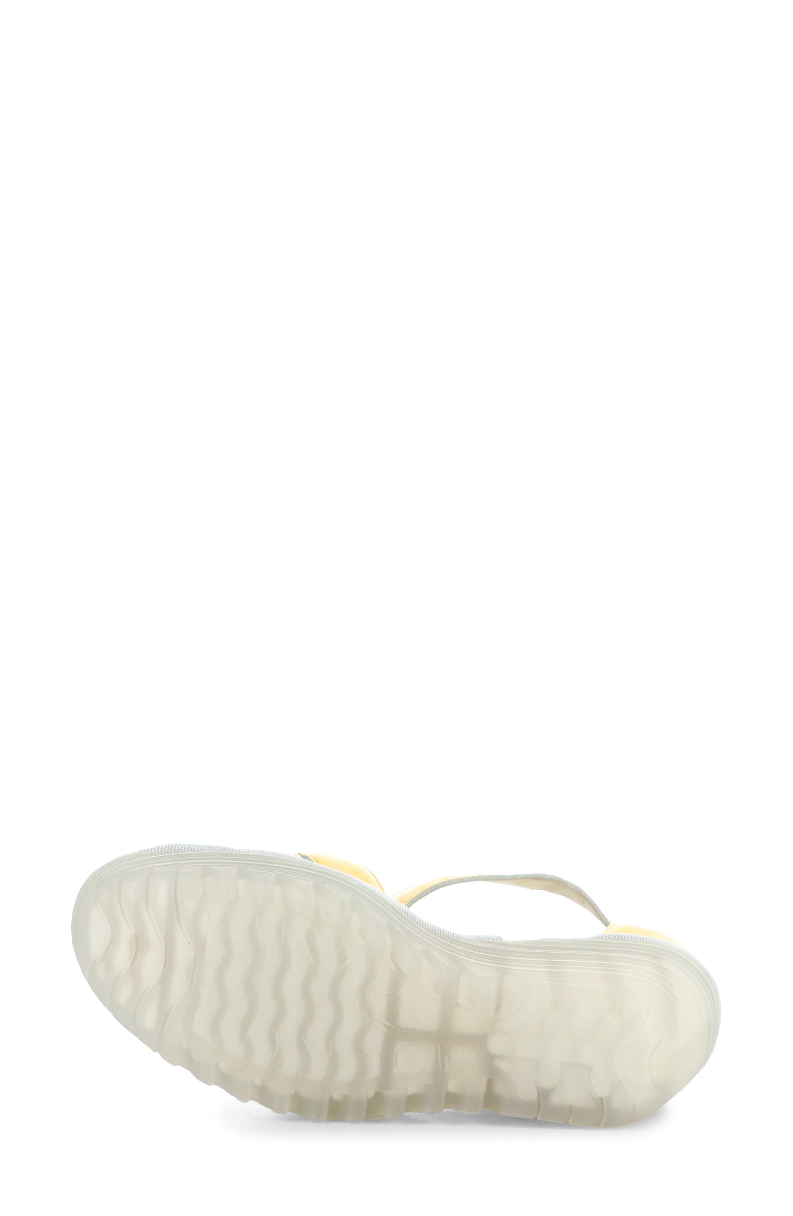 Yelu Platform Wedge Sandal, Alternate, color, YELLOW
