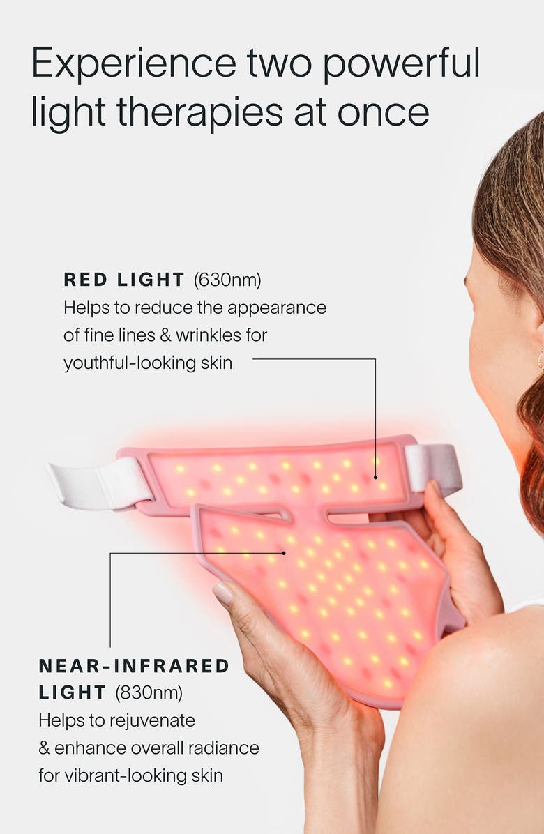 Neck & Chest Rejuvenating Red Light Therapy Mask