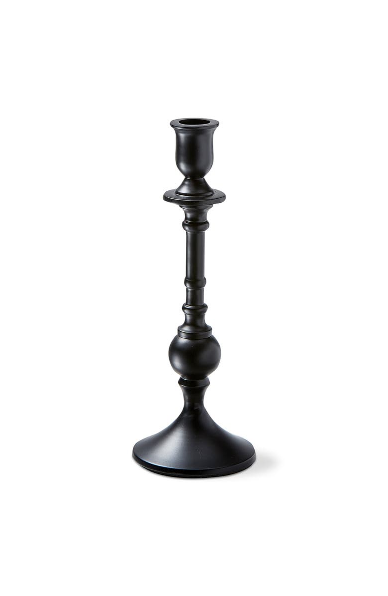 tag Westport Black Cast Aluminum Taper Candle Holder Medium, Main, color, Black