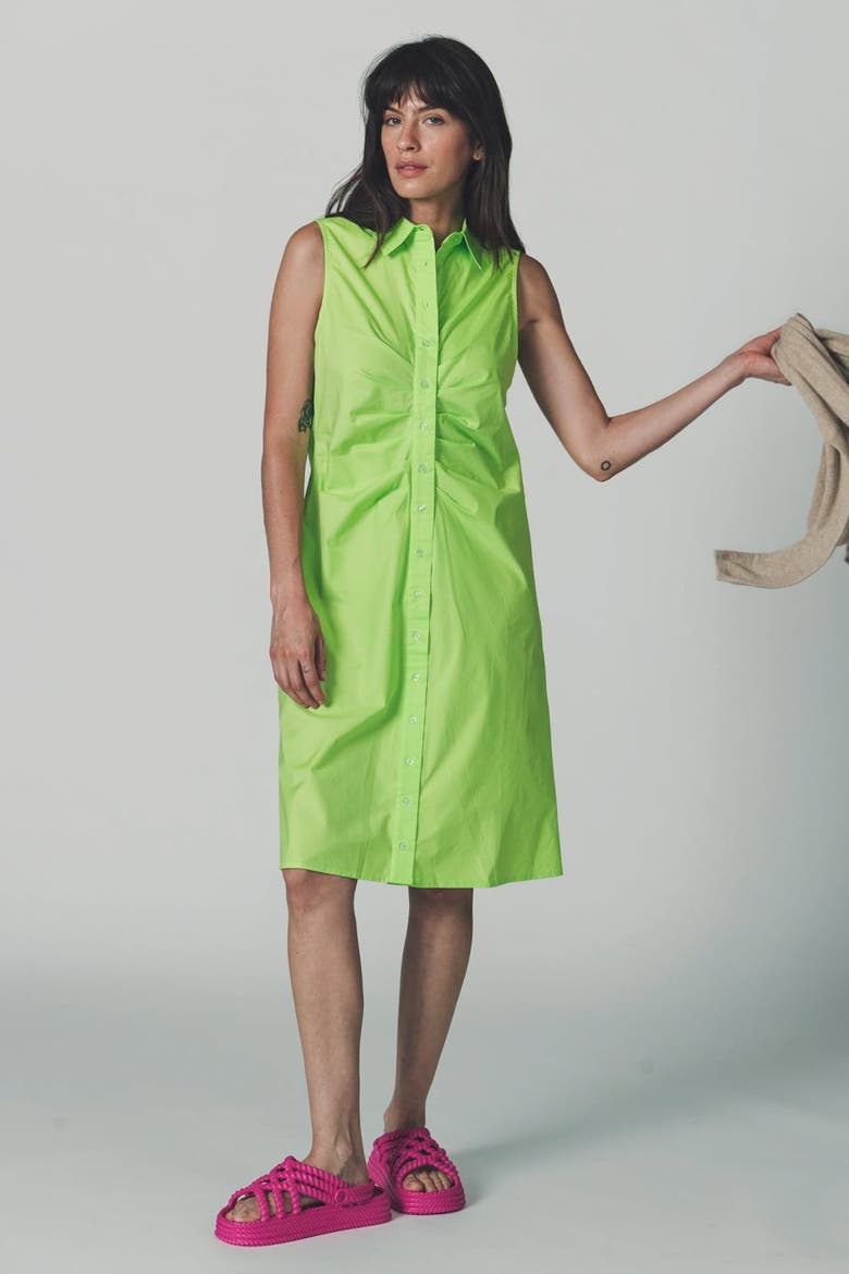 The Ashley Dress, Alternate, color, Lime