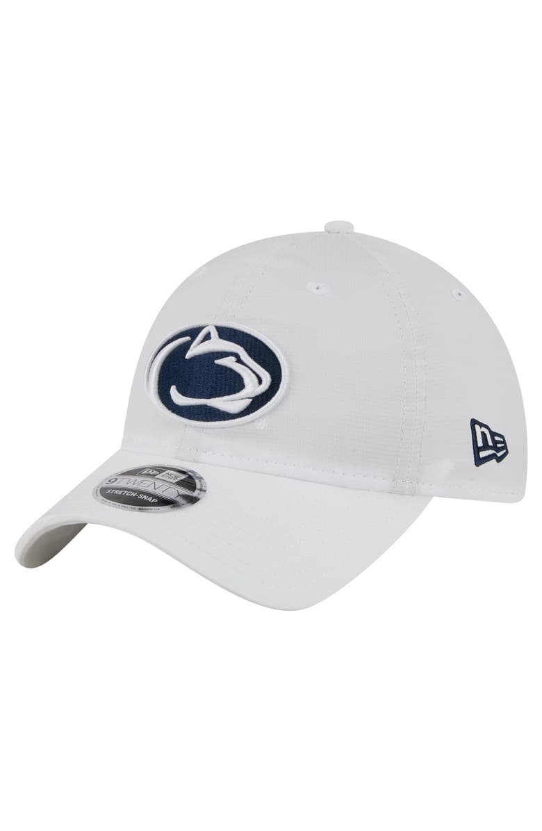 New Era Men's New Era White Penn State Nittany Lions Active Ripstop 9TWENTY Adjustable Hat, Main, color, 