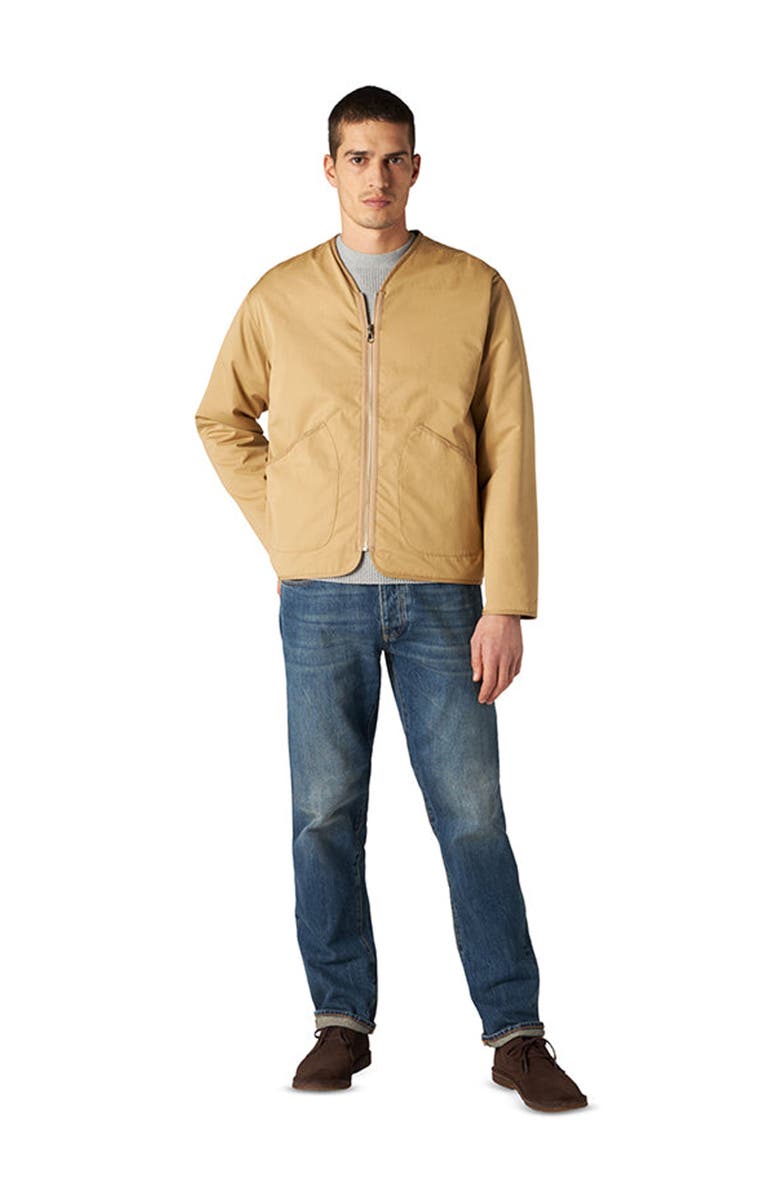 Fortela Reversible Wool and Cotton Jacket, Alternate, color, Sto