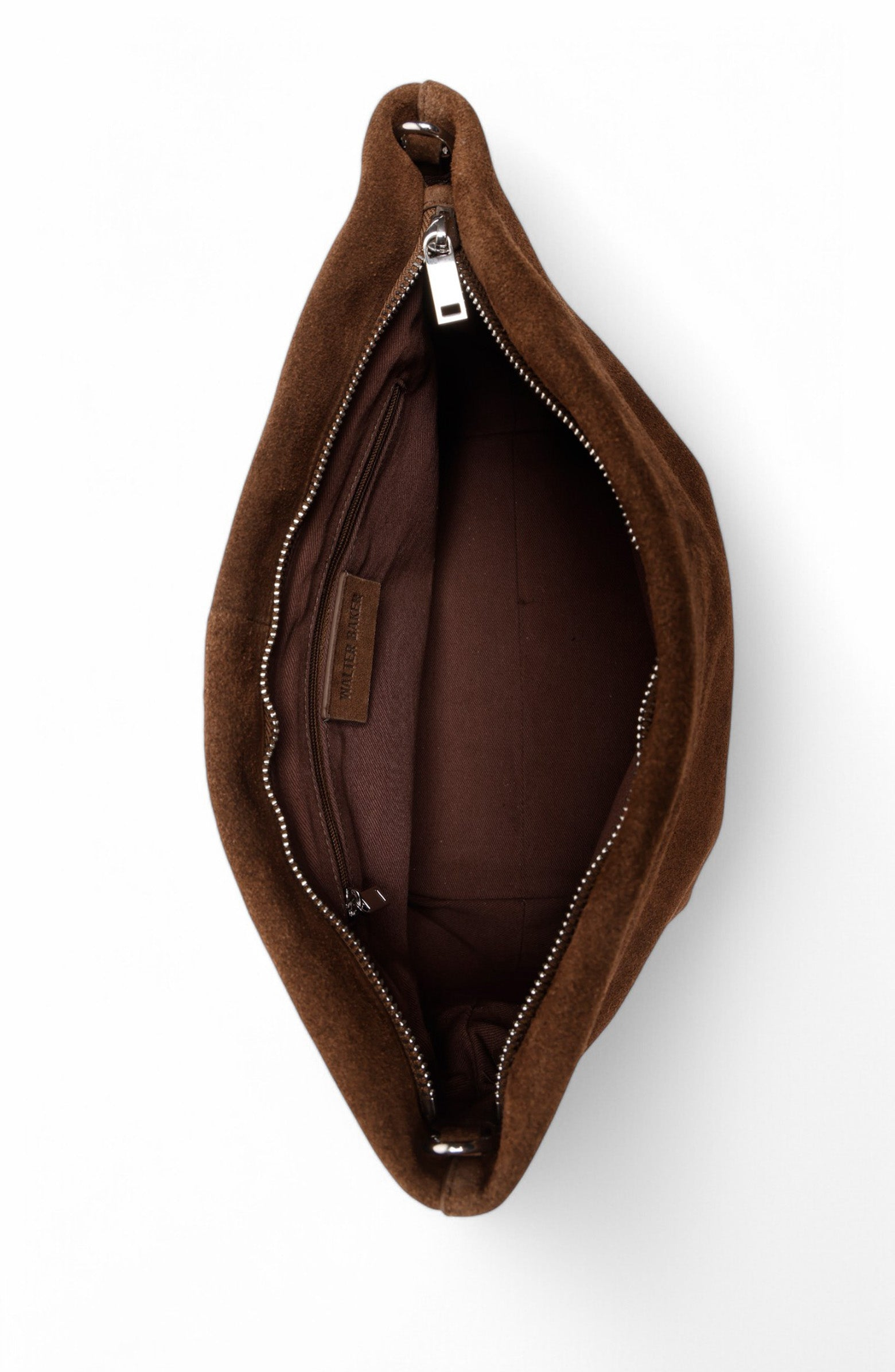 Walter Baker Callie Pouch, Alternate, color, Truffle Suede