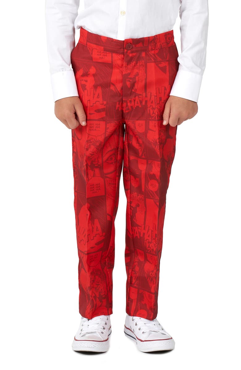 OppoSuits SUITMEISTER Kids' Joker Three-Piece Suit and Tie, Alternate, color, 