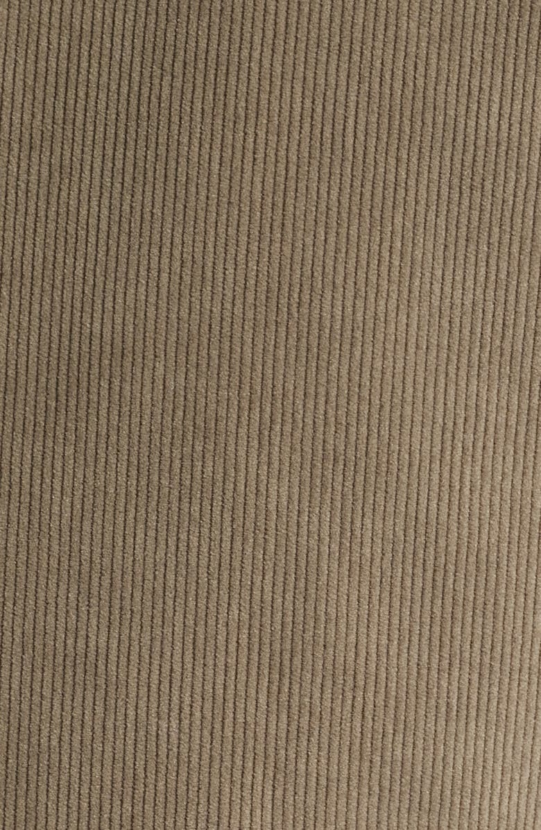 BOSS Hanry Slim Fit Corduroy Sport Coat with Removable Hoodie Bib, Alternate, color, Open Brown