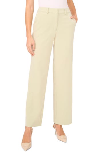 Halogen ® High Waist Straight Leg Pants In Green