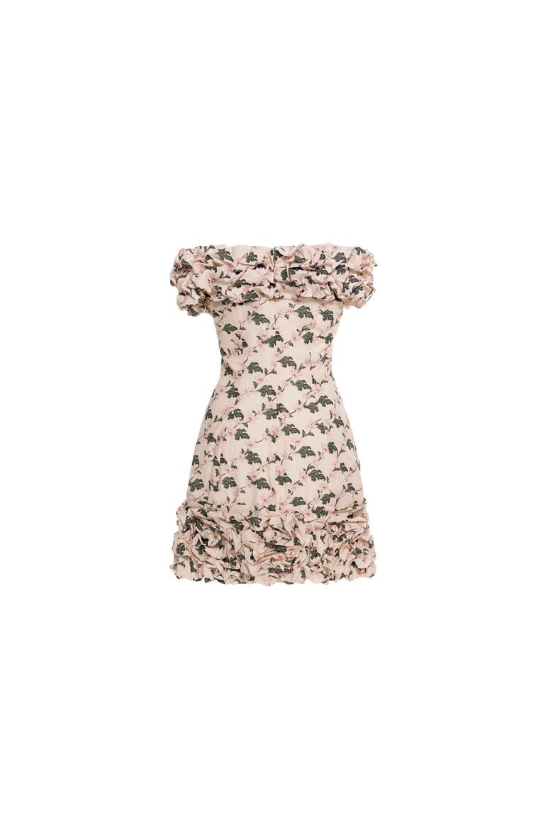 Jardin Anhelo Mini Dress, Alternate, color, Multicolor