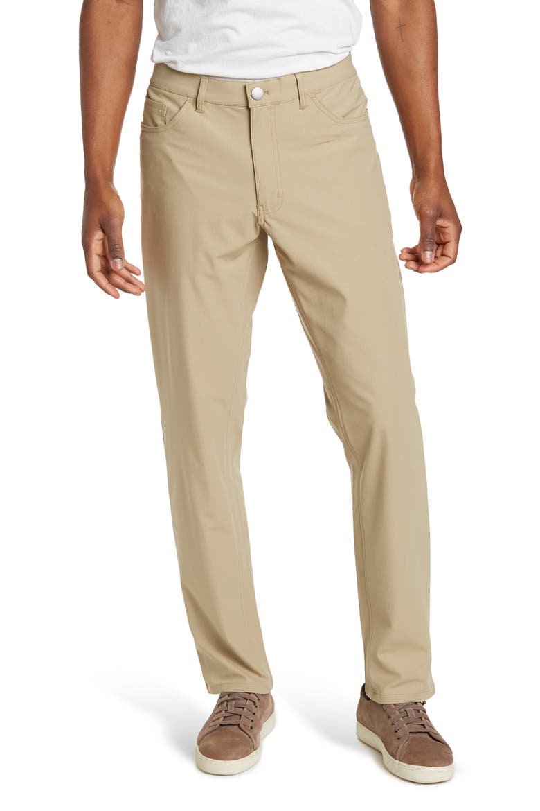Golf 5-Pocket Pants, Main, color, KHAKI