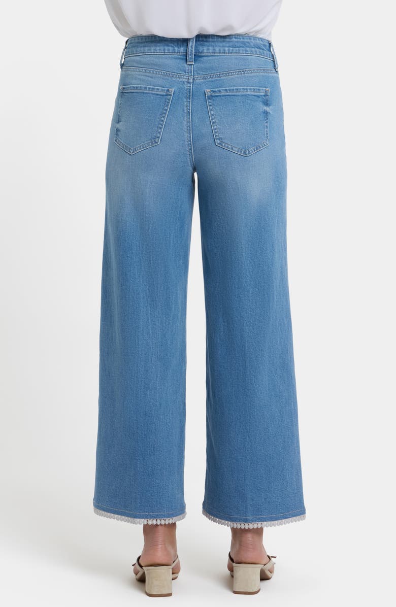 NYDJ Brodi High Waist Picot Trim Jeans, Alternate, color, Vista Lakes