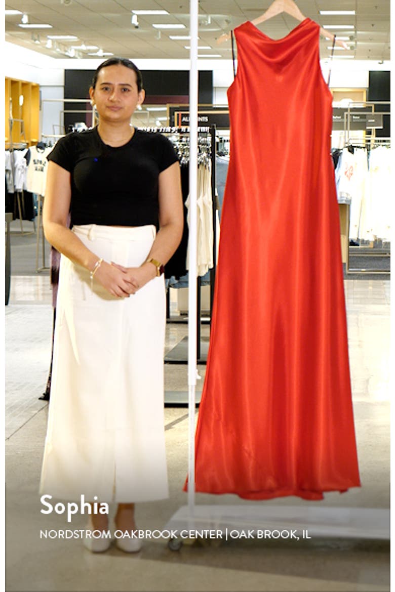 Halter Charmeuse Gown video