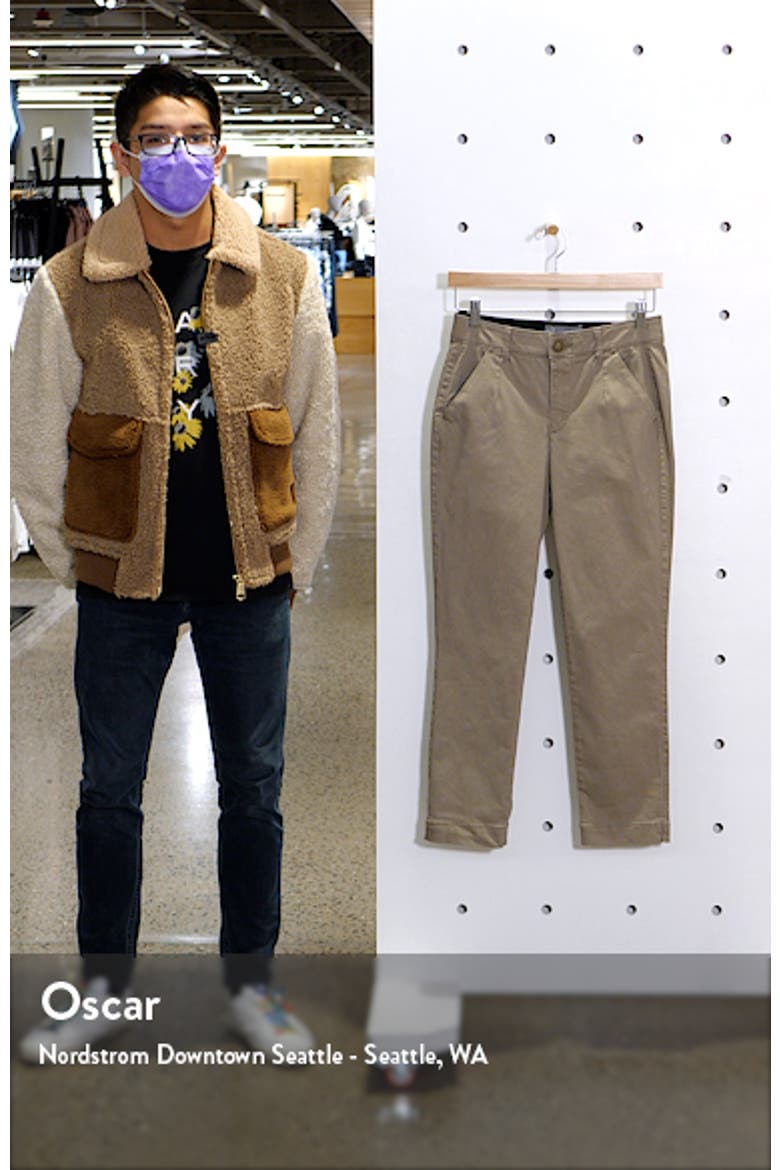 Stretch Cotton Pants (Nordstrom Exclusive) video