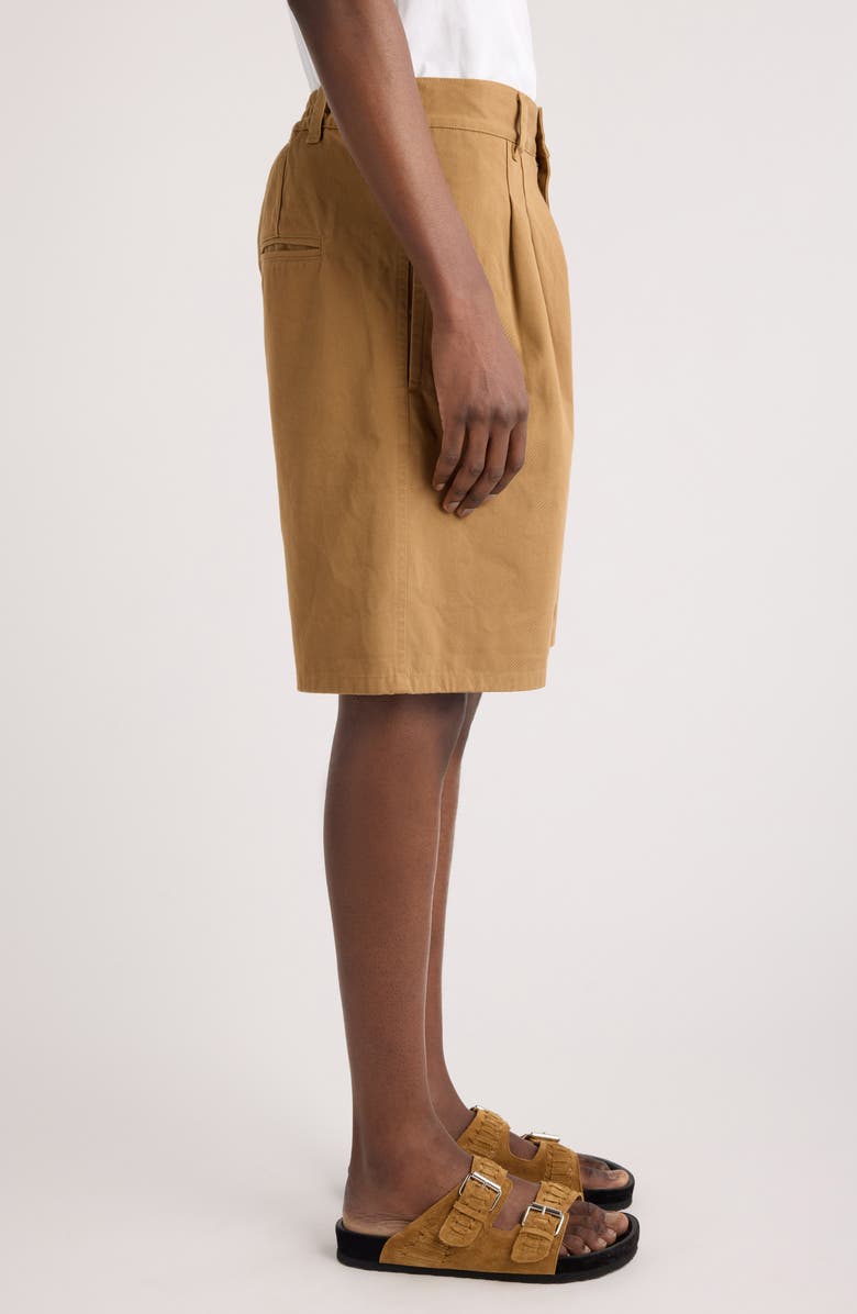 Isabel Marant Kostino Cotton Twill Bermuda Shorts, Alternate, color, 