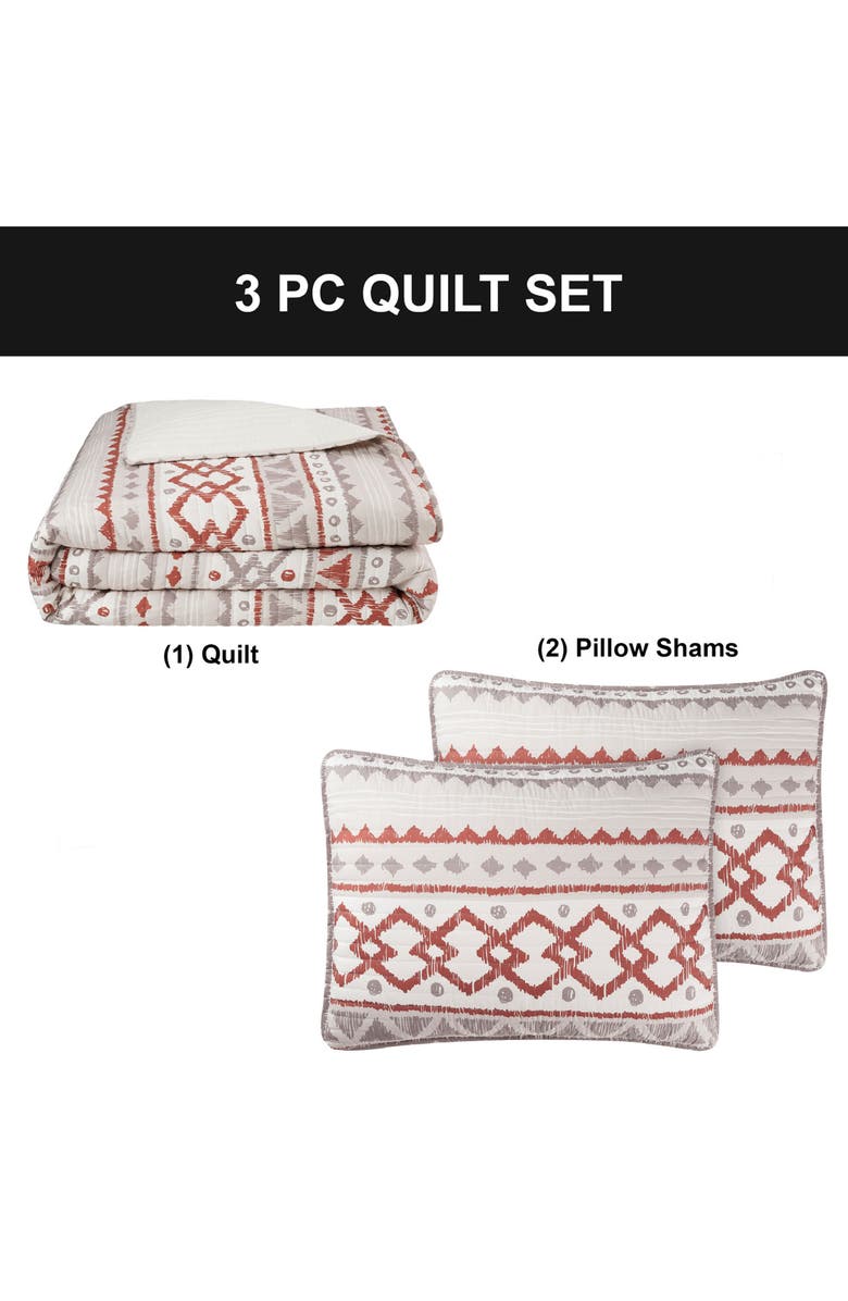 French Connection Adair Quilt & Sham Set, Alternate, color, 