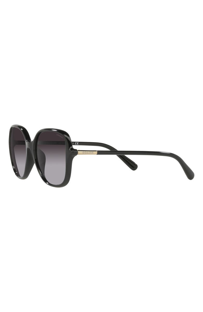 COACH 55mm Gradient Square Sunglasses, Alternate, color, 