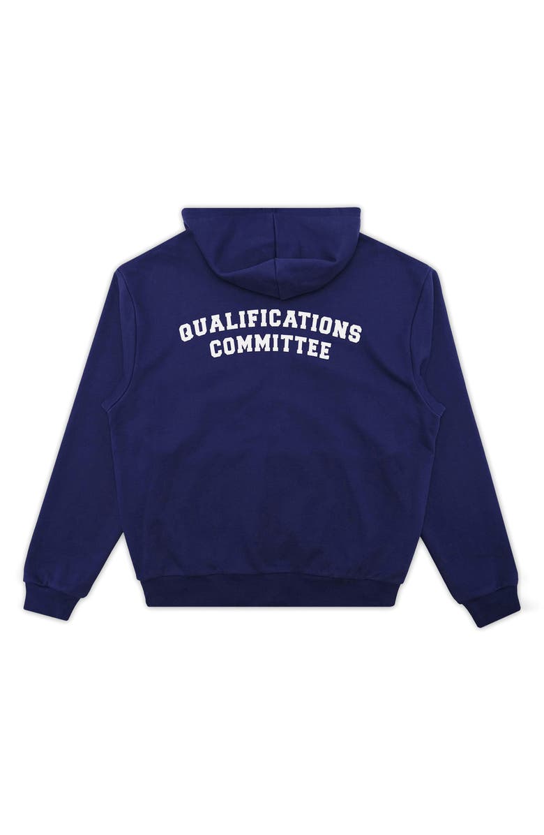 STUDENTS Qualifications Fleece Cotton Zip Hoodie, Alternate, color, Navy