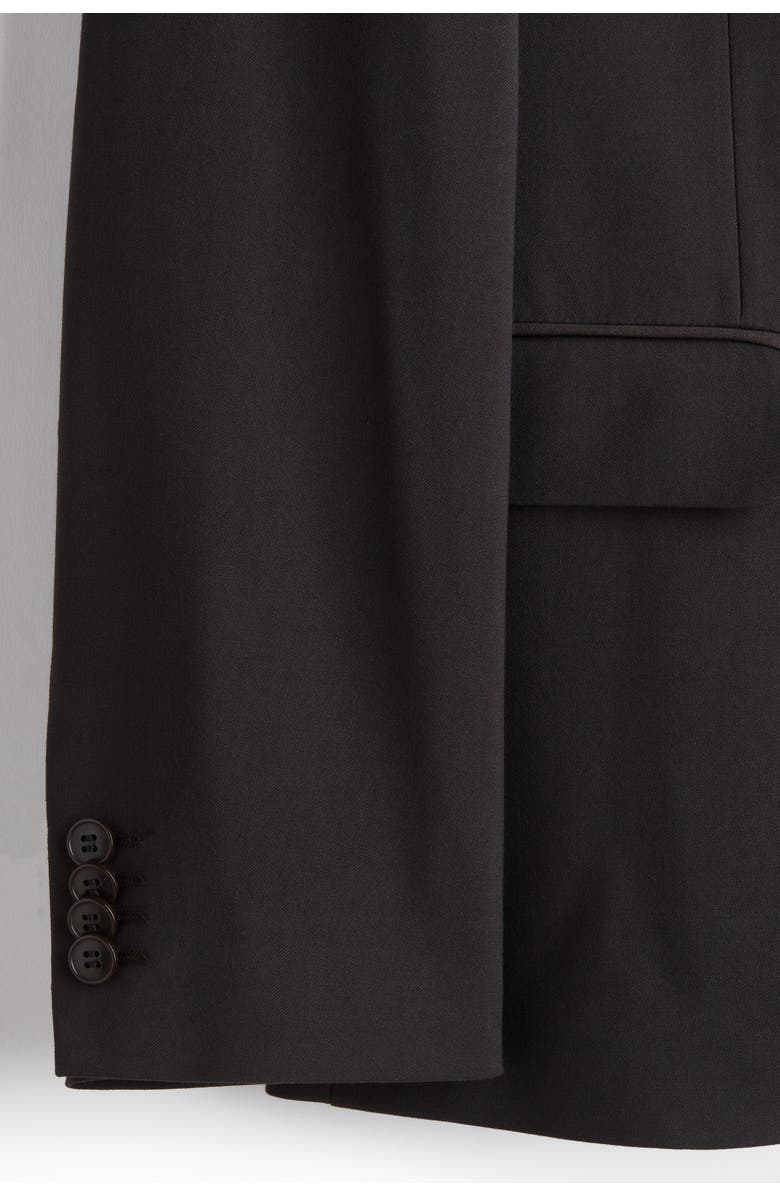 H&M Slim-fit jacket, Alternate, color, Dark Brown