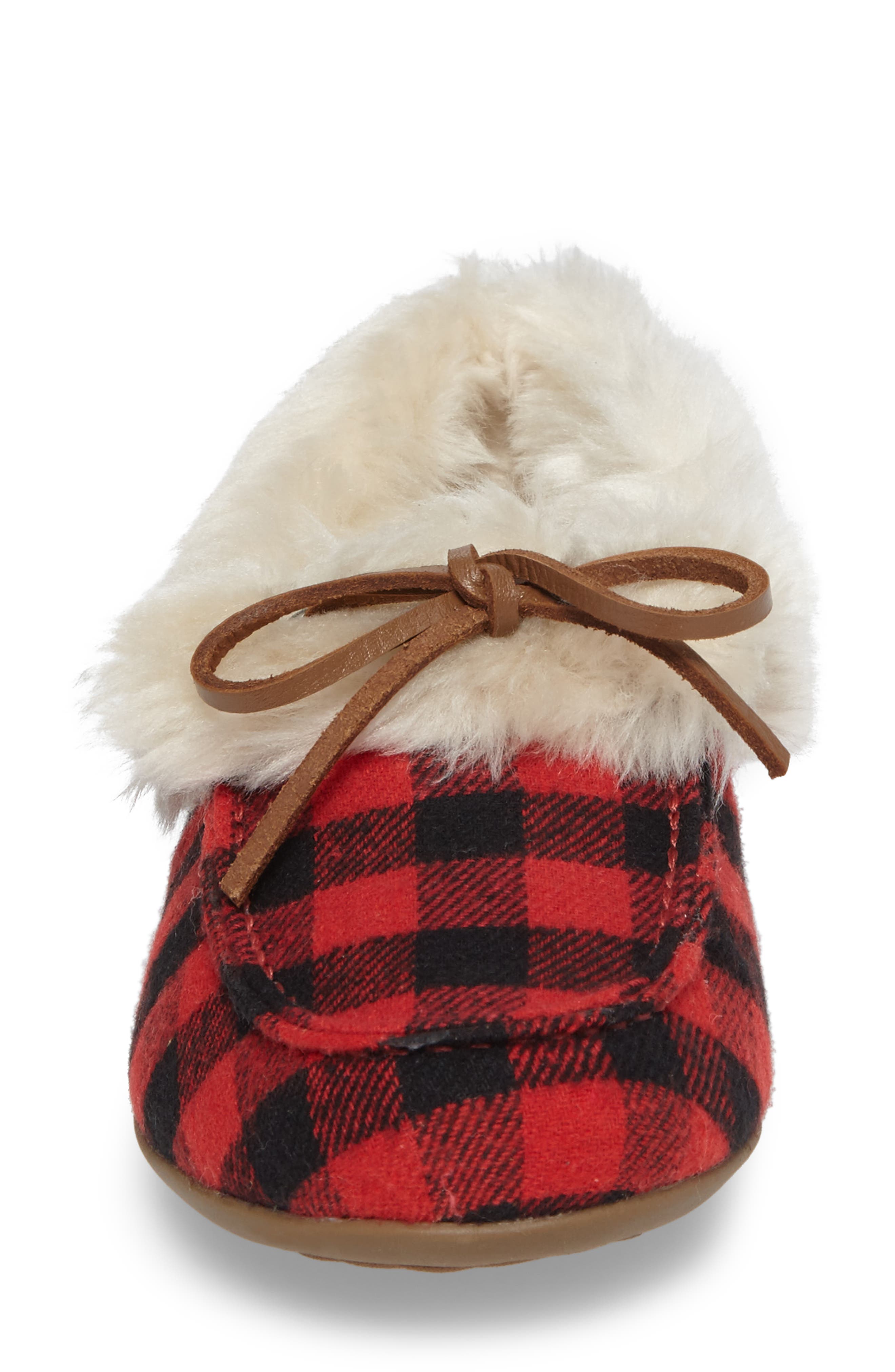 VIONIC WITH ORTHAHEEL Vionic Juniper Faux Fur Slipper, Alternate, color, 