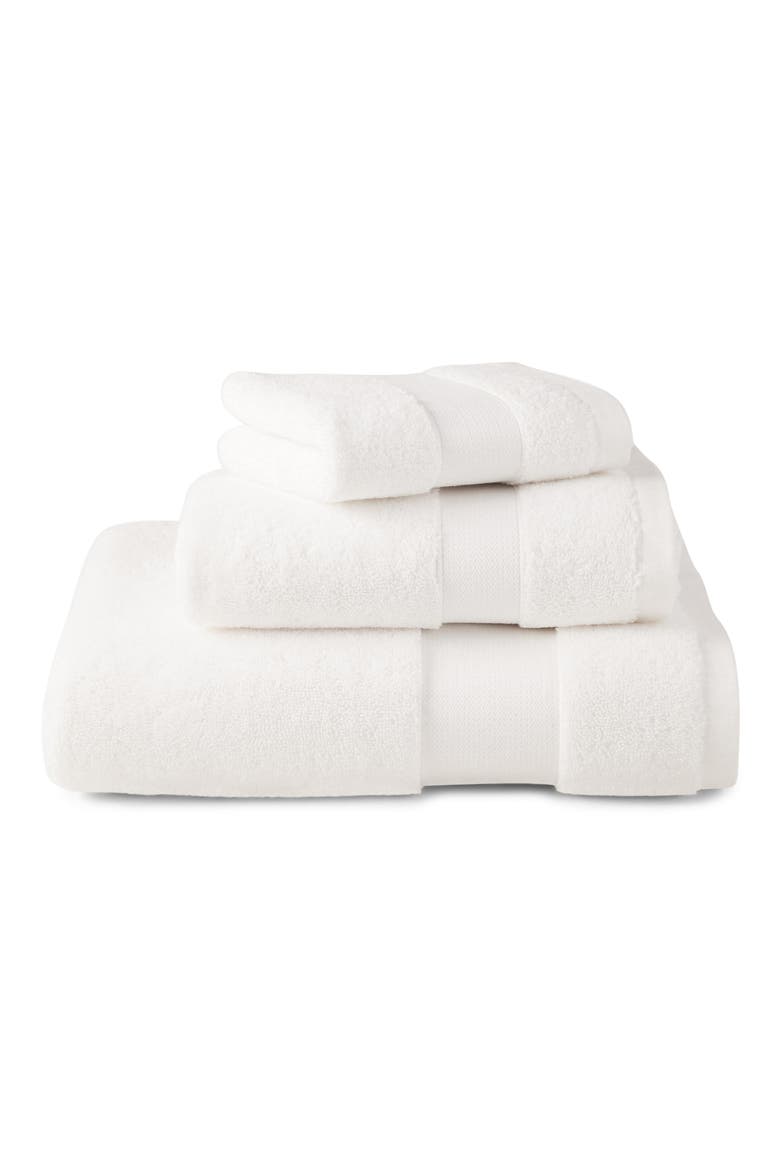 Watson Cotton Terry Cloth Bath Towel, Main, color, WHITE