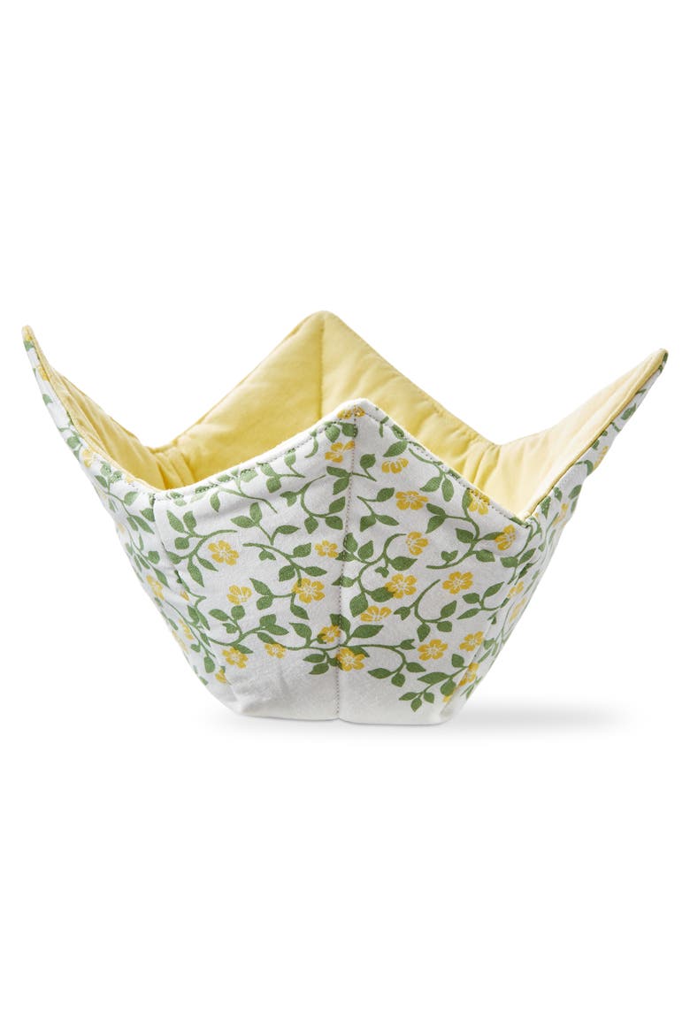 Cozy Cocoon Quilted Cotton Bowl Cozy Multi 8 x 8 x 2.5 in Kitchen Accessory, Main, color, Multicolored