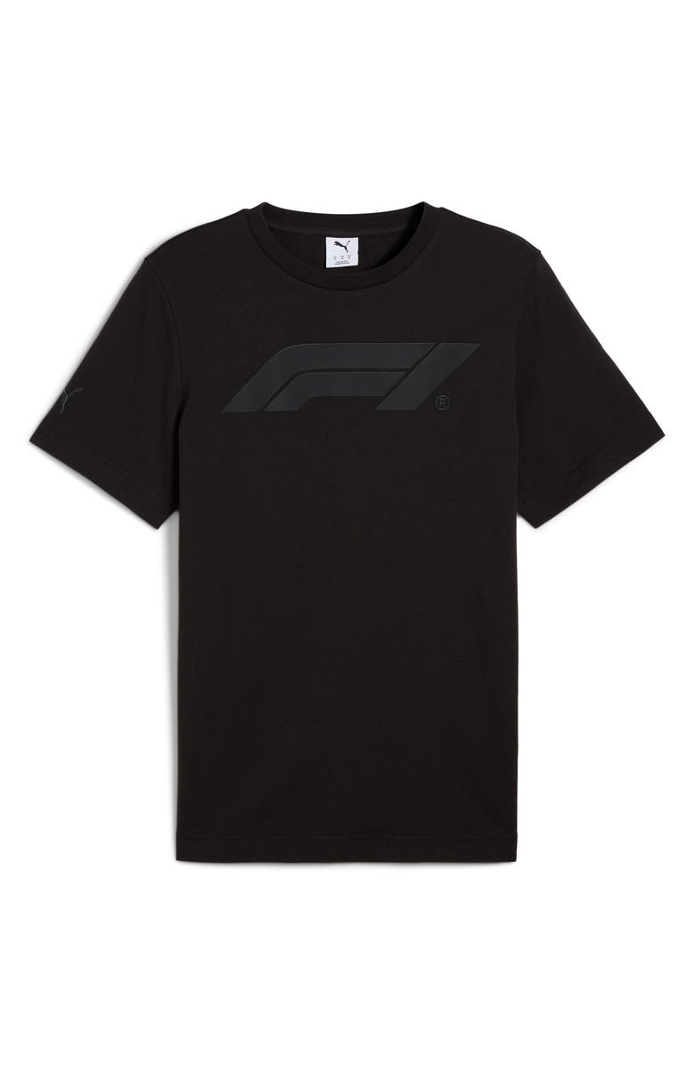 PUMA F1 Ultimate Racing Logo Graphic T-Shirt, Alternate, color, Puma Black
