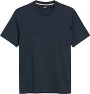 BOSS Thompson Floral Logo Cotton Graphic T-Shirt