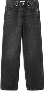MANGO River Straight Leg Nonstretch Jeans