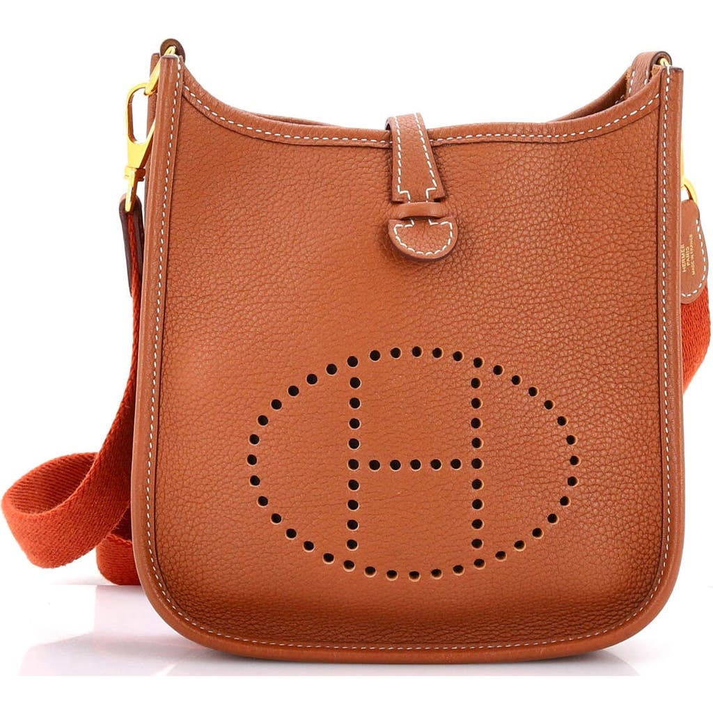 Pre-owned Hermes Hermes Evelyne Bag Gen Iii Maurice Tpm In Gold