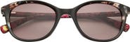 Ted Baker London 51mm Gradient Modified Round Sunglasses