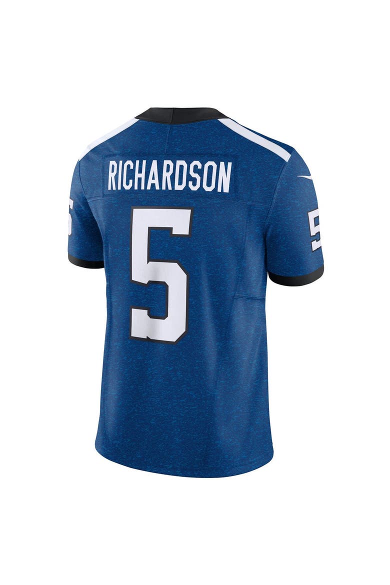 Men's Nike Anthony Richardson Royal Indianapolis Colts Alternate Vapor F.U.S.E. Limited Jersey, Alternate, color, Royal