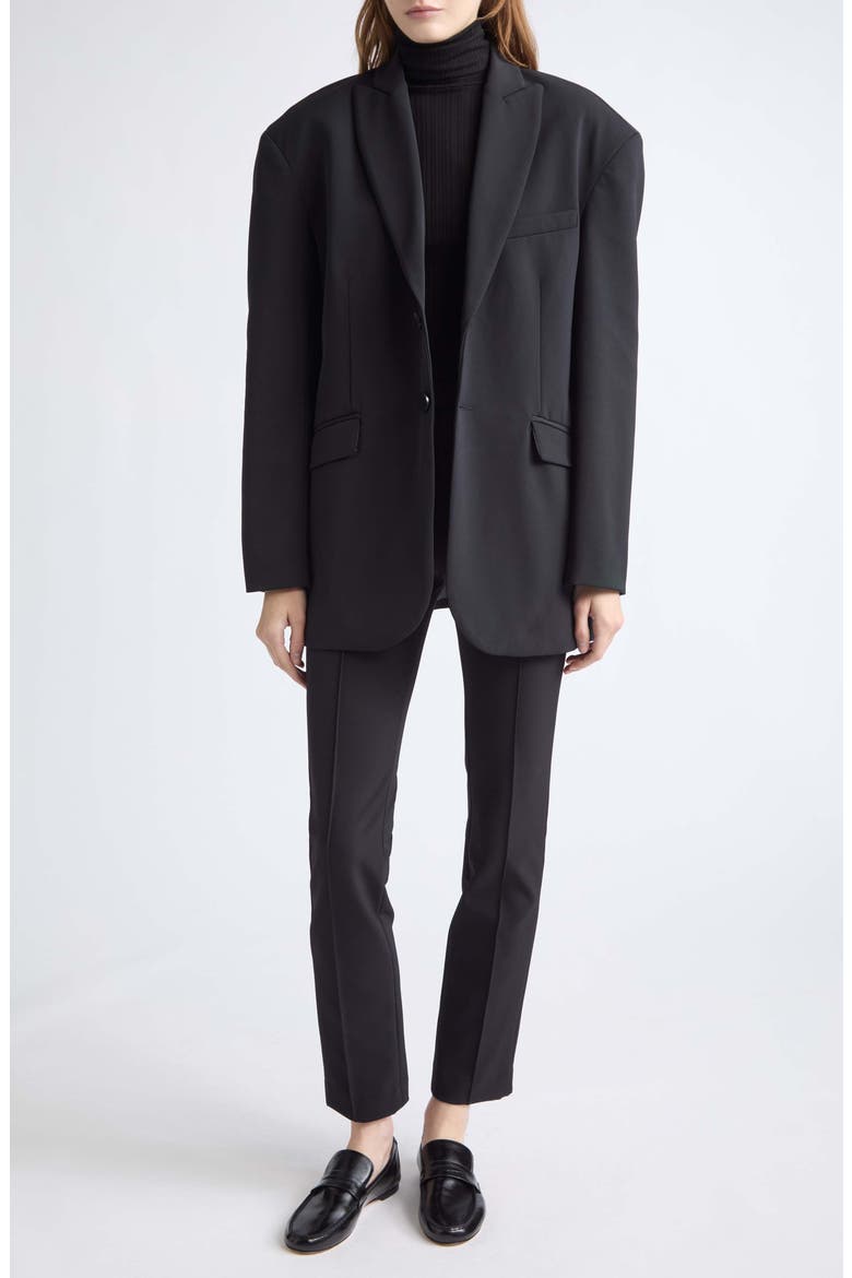 The Oversized Blazer, Alternate, color, BLACK