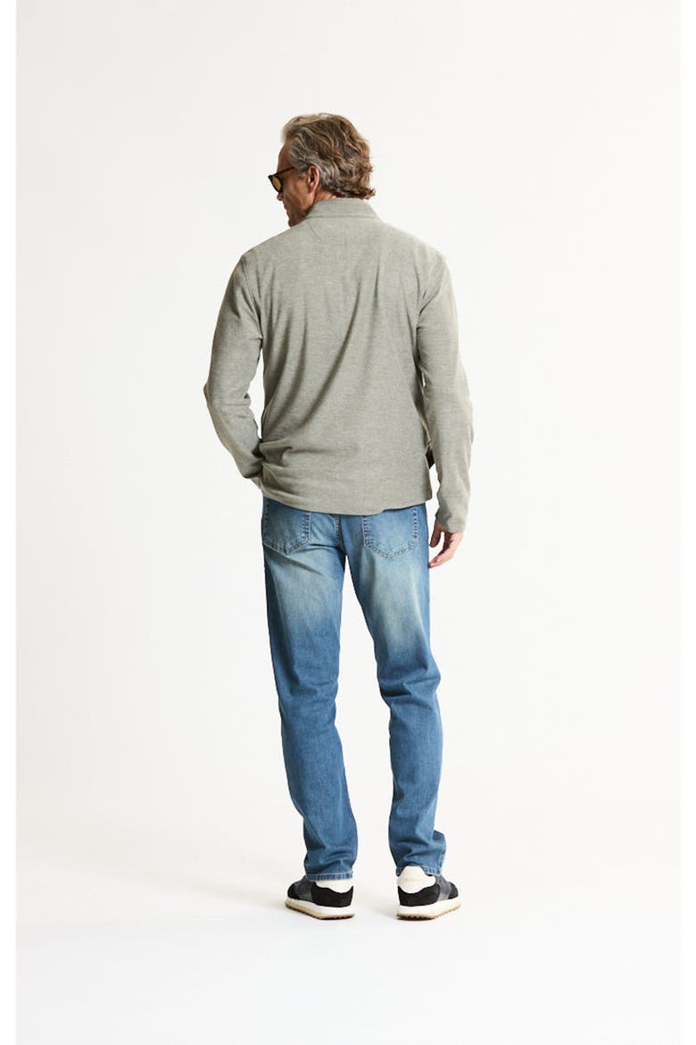 Ultra Soft Heather Pullover Quarter Zip, Alternate, color, OLIVE