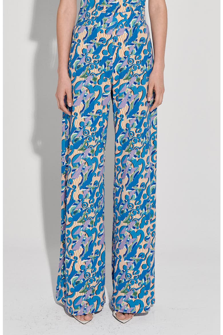 Sur High Waist Wide Leg Cotton Pants, Main, color, Espiritu Print