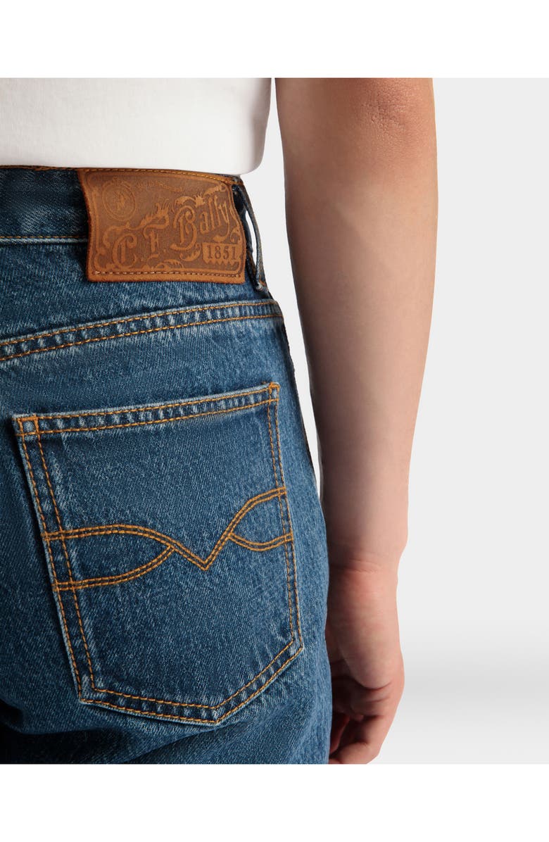 Bally Denim Pants in Medium Cotton, Alternate, color, 