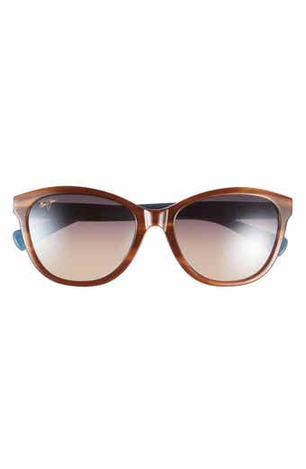 Maui Jim 54mm Polarized Gradient Cat Eye Sunglasses
