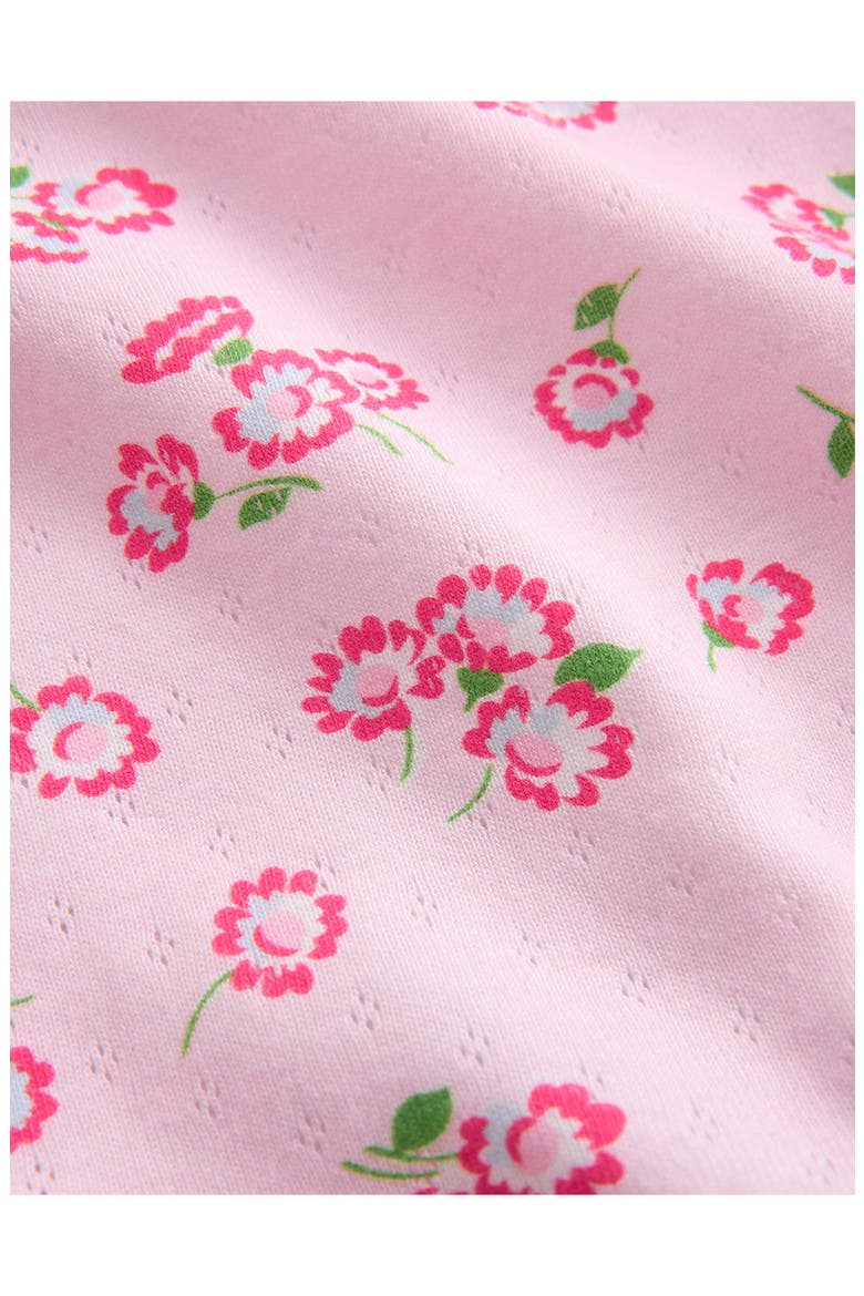 Kids' Embroidered Cotton T-Shirt, Alternate, color, LOTUS DAISY