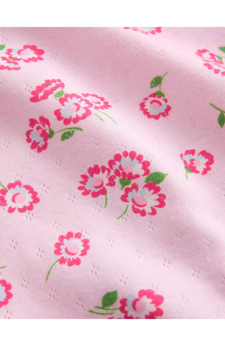 Mini Boden Kids' Embroidered Cotton T-Shirt, Alternate, color, Lotus Daisy