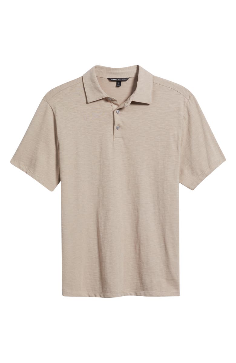 Robert Barakett Brightwood Slub Cotton Polo, Alternate, color, String