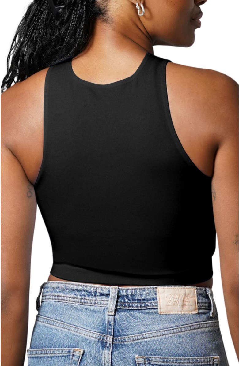 Kindred Bravely Busty Sublime Hands-Free Pumping Longline Bra Top- Fits Sizes 30E-44H, Alternate, color, Black