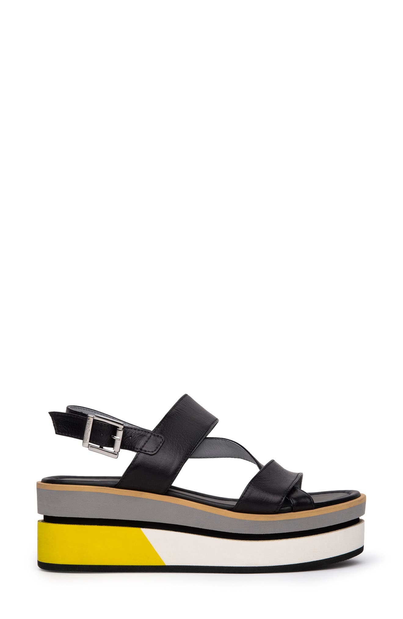 NeroGiardini Eva Platform Wedge Sandal, Alternate, color, 